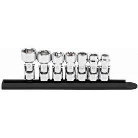 Gearwrench® 7 Piece 6 Point Flex SAE Socket Set With 3/8