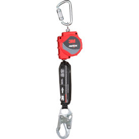 3M™ Protecta® Self-Retracting Lifeline with Carabiner Web & Steel Snap Hook 11'L 3100513