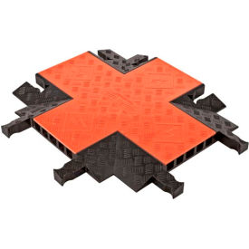 Guard Dog® 5 CH 4-Way Cross - Orange Lid/Black Base GDCR5X125-O/B