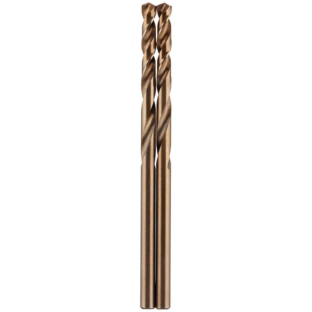 Maintenance Drill Bits, Drill Bit Size (mm): 3.50 , Drill Bit Size (Decimal Inch): 0.1380 , Drill Point Angle: 135 , Tool Material: Cobalt , Shank Type: Hex  MPN:48-89-2507