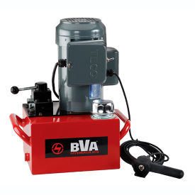 BVA Hydraulic Electric Pump 1.5 HP 3 Gallon 3 Way/3 Position Manual Valve 10' Pendant PE50W3N03A