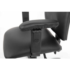 Boss Antimicrobial Armrest Covers - Vinyl - Black - Set of 2 BJ01