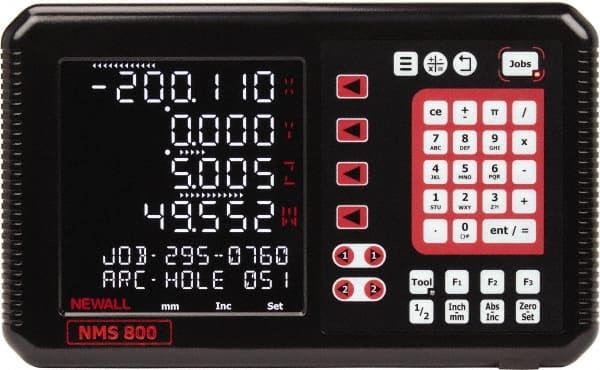 Dro Counter: Grinding, Lathe, Milling & Turning Compatible, 3 Axes MPN:NMS8031110S10