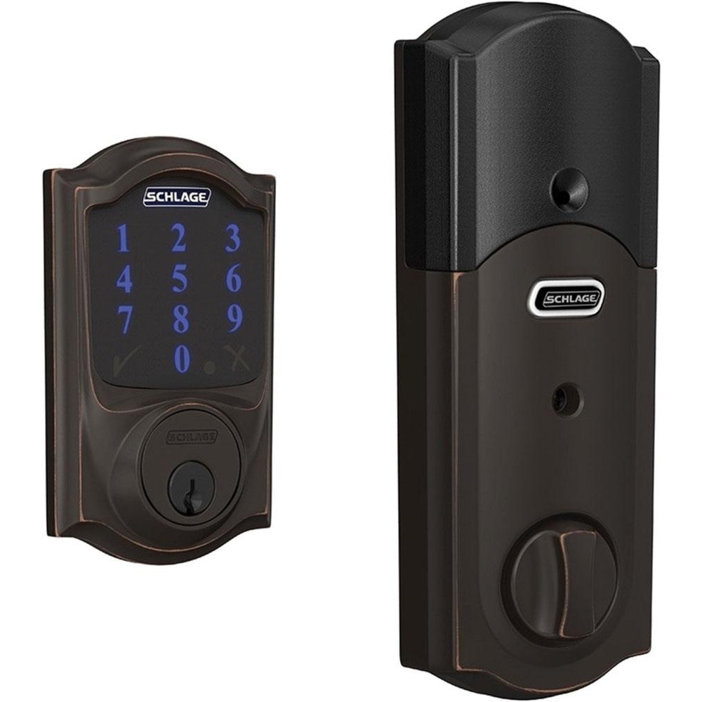 Deadbolts, Deadbolt Type: Deadbolt , Lock Type: Single Cylinder , Key Type: Key Codeable , Mount Type: Surface , Material: Metal  MPN:BE469ZP CAM 716