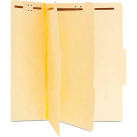 Universal® Manila Classification Folders Letter Six-Section 15/Box UNV10300***