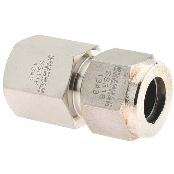 Compression Tube Connector: 3/8