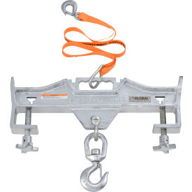 GoVets™ Swivel Hook Double Fork Forklift Hook Attachment 4000 Lbs. Cap. 985988