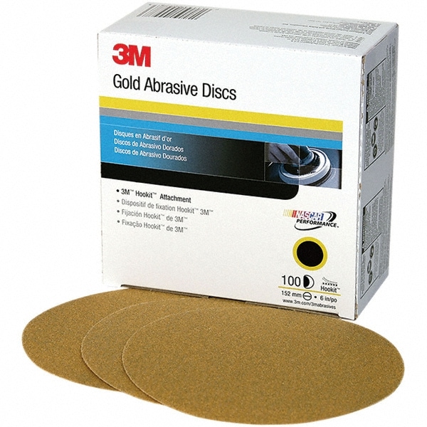 Hook & Loop Disc: 80 Grit, Coated, Aluminum Oxide MPN:7100030962