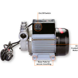 Groz 44514 Continuous Duty Electric Fuel Pump 115V AC Motor 60HZ 1-Inch NPT 45514