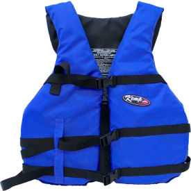 Kemp Adult Universal Life Vest Royal Blue & Black 20-002-ADULT-BLU 20-002-ADULT-BLU