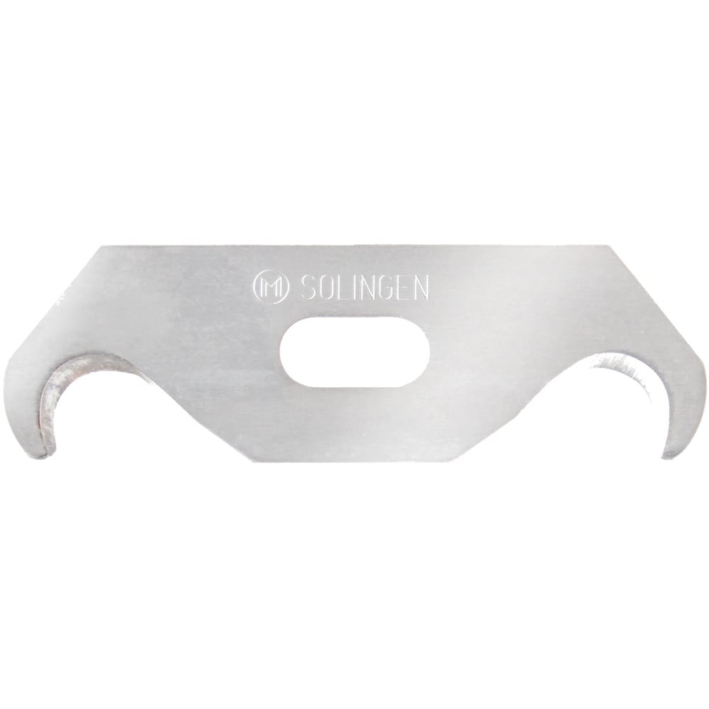 Knife Blades, Blade Type: Hook , Blade Point Type: Blunt , Blade Edge Type: Hook , Blade Length (mm): 60.0000 , Blade Thickness (mm): 0.6300  MPN:B.ASHK.R.122.06