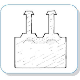 Econo Tag Double Loop Upc/Label Holder 1-1/4