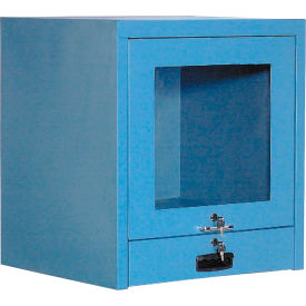 GoVets™ Countertop CRT Computer Cabinet Blue 294BL607