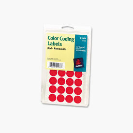 Avery® Print or Write Removable Color-Coding Labels 3/4