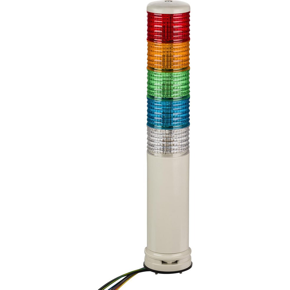 Stackable Tower Light Modules, Light Module Type: Light Module , Light Type: Steady, Flashing , Light Color: Red, Orange, Green, Blue, Clear , Lamp Type: LED  MPN:XVC6M55SK