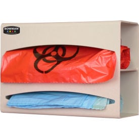 Bowman® Double Bag Dispenser 10-1/8