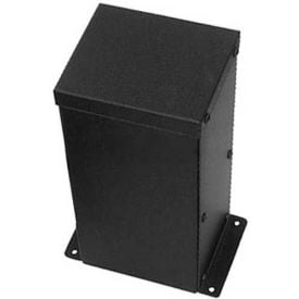 Buyers Blank Console AC010B Black Powder Coated Steel 7