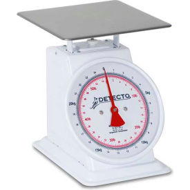 Detecto T-25-KP Top Load Scale 25kg x 100g/ 55lb x 4oz W/ 8