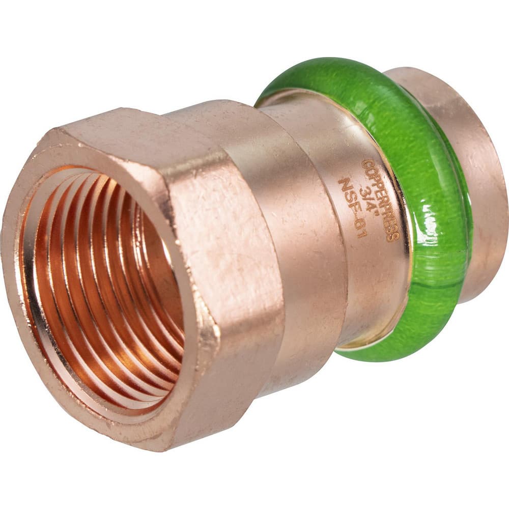 Copper Pipe Fittings, Fitting Type: 90 Degree Drop Ear Elbow , Fitting Size: 1/2 , Style: Press Fitting , Connection Type: Push to Connect, Thread  MPN:MB24600