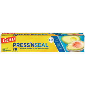 Glad® Press'n Seal Food Plastic Wrap 70'L x 11-7/8