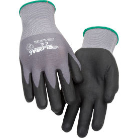 GoVets™ Micro-Foam Nitrile Coated Nylon Gloves 15-Gauge Medium 1 Pair - Pkg Qty 12 122M708