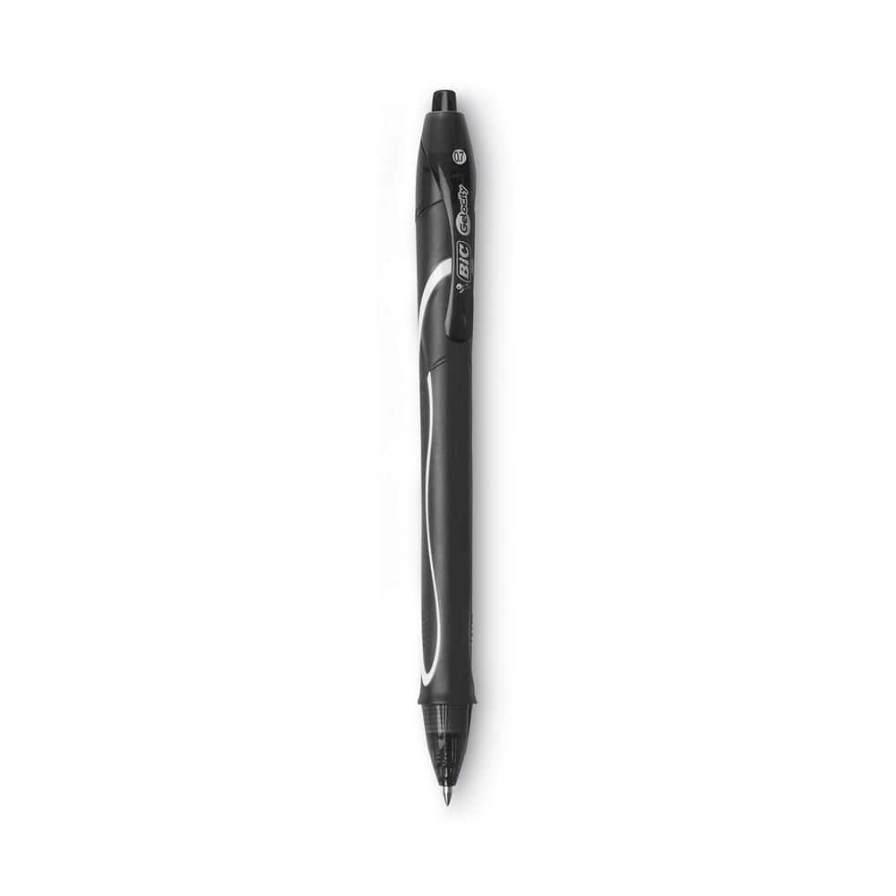 Pens & Pencils, Pen Type: Gel Pen , Ink Color: Black , Point Size (mm): 0.7 , Tip Type: Conical , Body Material: Plastic  MPN:BICRGLCG11BK