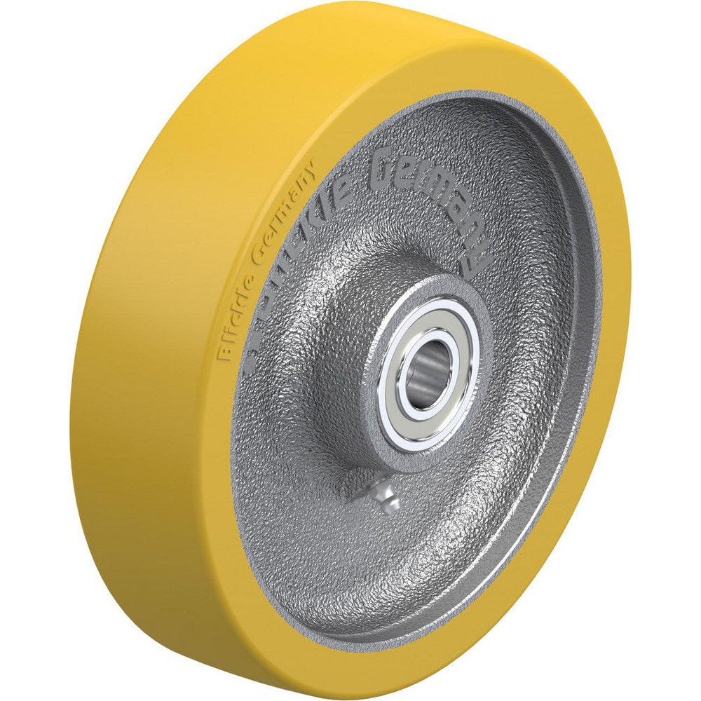 Caster Wheels, Wheel Type: Rigid, Swivel , Load Capacity: 2205 , Bearing Type: Ball , Wheel Core Material: Cast Iron , Wheel Material: Polyurethane  MPN:027763