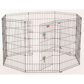 Lucky Dog Heavy Duty Dog Exercise Pen With Stakes 24