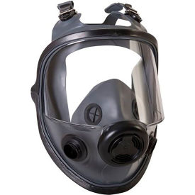 Honeywell North 5400 Full Facepiece Respirator with 4 Strap Headband & Dual Cartridge Connectors S 54001S