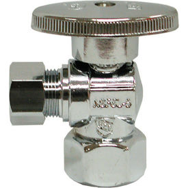 Jones Stephens 1/4 Turn Angle Supply Stop Valve Chrome Plated 1/2