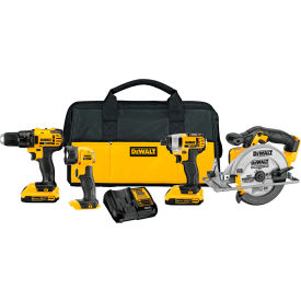 Dewalt® 20V MAX 4-Tool Combo Kit w/ Saws  21-7/8