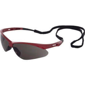 ERB® Octane® Safety Glasses Gray Lens Red Frame Pack of 12 - Pkg Qty 12 WEL15334REGY