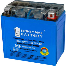 Mighty Max Battery YTX5L 12V 4AH / 80 CCA GEL Battery YTX5L-BSGEL