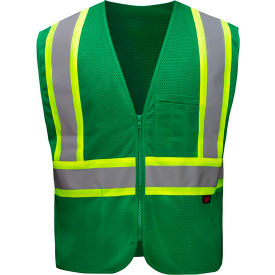 GSS Enhanced Visibility Vest LG/XL Forest Green 3138-LG/XL