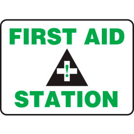 Accuform MFSD959VS First Aid Station Sign 10