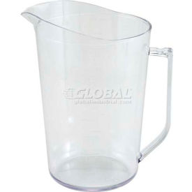 Winco PMU-400 Measuring Cup 4 Qt Clear Polycarbonate - Pkg Qty 12 PMU-400