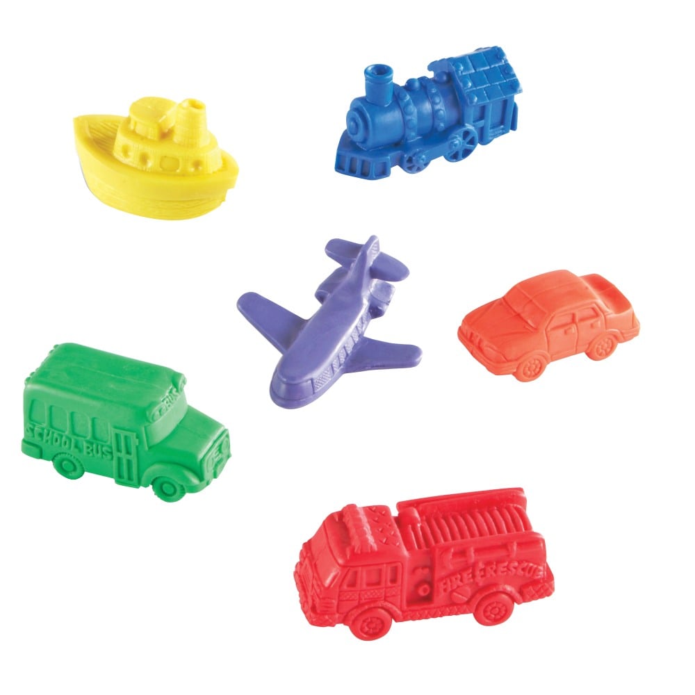 Learning Resources Mini-Motors Counters, Ages 3-12, Assorted Colors, Pack Of 72 (Min Order Qty 3) MPN:LER0190