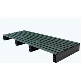 JiFram Rackable & Stackable Extruded Open Deck Pallet Plastic 2-Way48