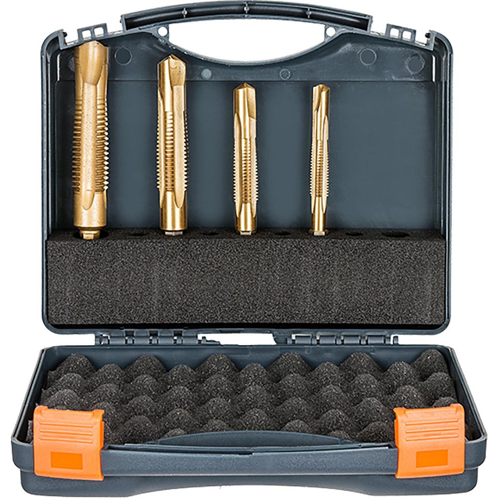 Combination Drill & Tap Sets, Minimum Thread Size: M12 , Maximum Thread Size: M24 , Number Of Flutes: 4 , Overall Length: 110.00  MPN:301130-SET1