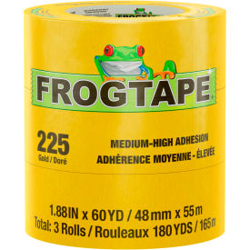 FrogTape® Performance Grade Moderate Temperature Masking Tape Gold 48mm x 55m - Case of 24 105322