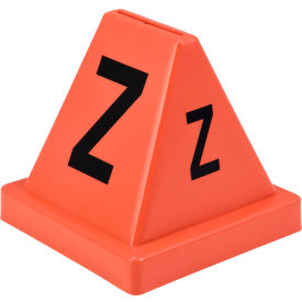 GoVets™ Lettered Cones A-Z Red 596412