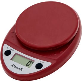 Escali P115WR Primo Compact Digital Scale 5000 g x 1 g Warm Red P115WR