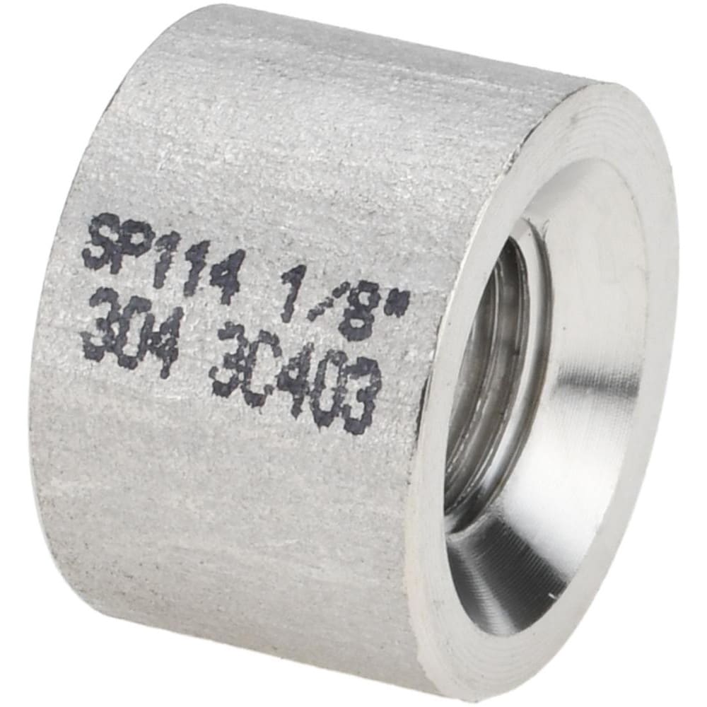 Stainless Steel Pipe Fittings, Fitting Type: Half Coupling , End Connection: NPT  MPN:41/2SPU1/8