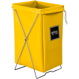 Royal Basket Trucks® Hamper Kit Yellow Vinyl Standard Pocket R00-YYX-HBK