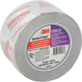 3M™ VentureTape UL181A-P Foil Tape 3 IN x 60 Yards 1581-G076 7100043929