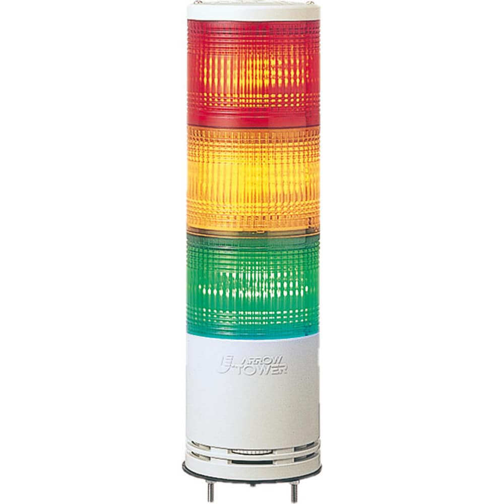 Stackable Tower Light Modules, Light Module Type: Light Module , Light Type: Steady, Flashing , Light Color: Red, Orange, Green , Lamp Type: LED  MPN:XVC1M3K