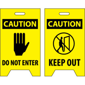 Floor Sign - Caution Do Not Enter Keep Out FS8