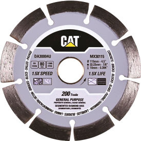 Caterpillar® 200 Trade Segmented Rim Diamond Blade 4-1/2