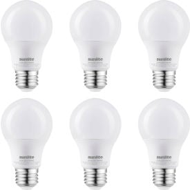 Sunlite® LED A19 Light Bulb E26 Base 11W 1100 Lumens 6500K Daylight Pack of 6 81516-SU