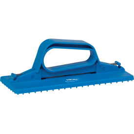 Vikan 55103 Handheld Cleaning Pad Holder Blue 55103